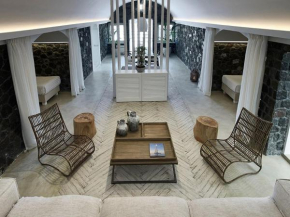 Relaxing and Ambient Santorini Villa 2 Bedrooms Cave Stone Villa Private Pool and Lovely Views Exo Gialos